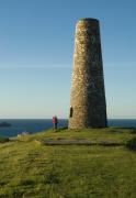 The daymark at Stepper Point