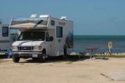 Our camper at Fiesta Key campground.